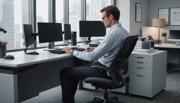 Les bonnes postures à adopter devant un clavier